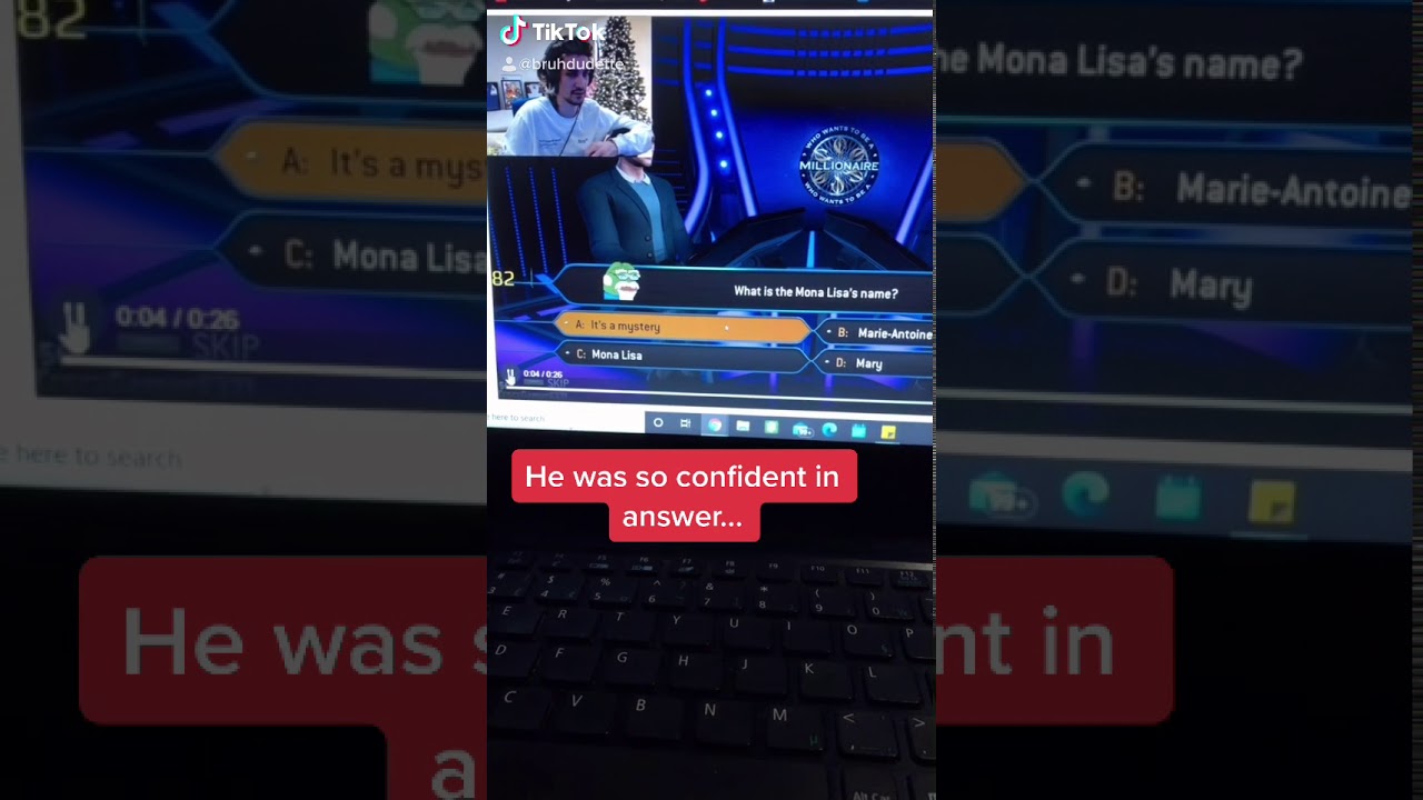 xQc attempts “Who wants to be a millionaire” and fails... (FUNNY) 