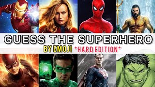 Guess The Superheroes by emoji \/ Emoji Quiz \/ Hard Edition *2023*\/ @funquizofficial