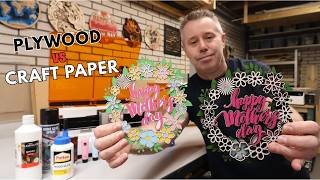 Plywood vs Craft Paper
