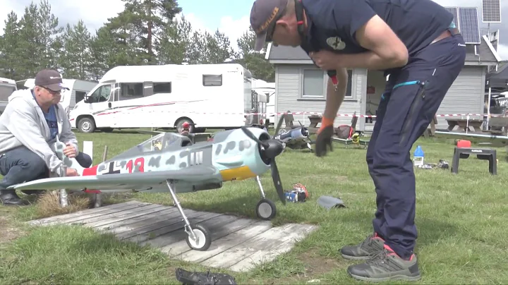 Top RC FW 190 at Warbirds over Evje 2019