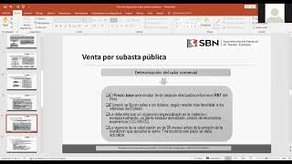 VENTA POR SUBASTA PUBLICA SBN - SEMINARIO Gestión Bienes Inmuebles del Estado PARTE 2 - 2022
