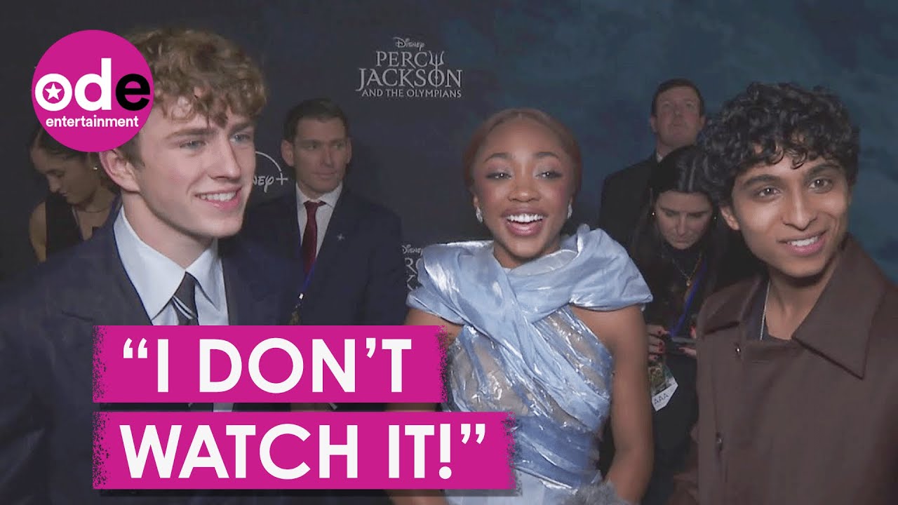 Звезды «Перси Джексона» не могут смотреть на себя на экране!