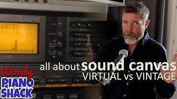 Roland SOUND CANVAS virtual vs vintage SHOOTOUT!