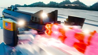 BREAK THE RECORD - LEGO Stop Motion (feat. MAD CWC ROCKET CAR)