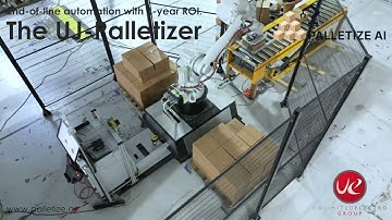 UJ Palletizer by Jacobi and Unlimited Electro