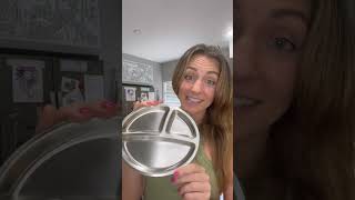 Avanchy's Stainless Steel Toddler Plate!