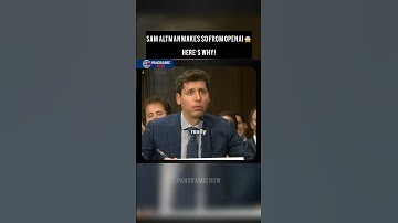 The CEO Who Works for FREE! 😳 (Sam Altman’s Truth) #viral #shorts