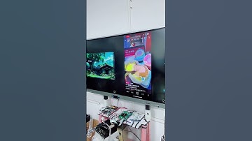 Split-screen video streaming#SmartBoard #InteractiveFlatPanel #interactivewhiteboard