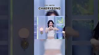 ITZY’s Chaeryeong Spotlight ✨ #itzy #motto #jyp #kpop #mnet #shorts #fyp