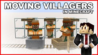 Super Easy Ways To Move Villagers | Java Minecraft 1.21