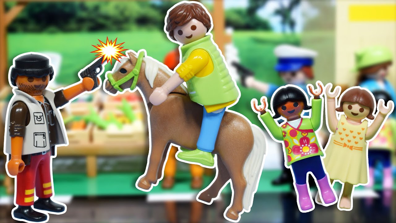 الحرامي كان عايز يسرق الحصان و ساندي بلغت البوليس - عائلة ساندي - قصص اطفال