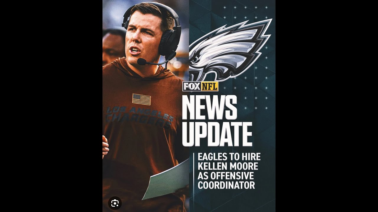 BREAKING PHILADELPHIA EAGLES HIRE KELLEN MOORE AS OC - YouTube