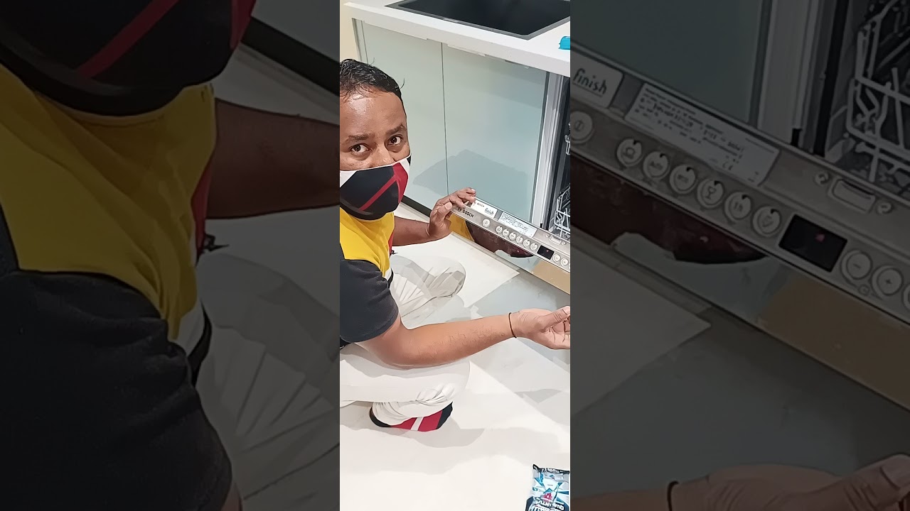 Bosch built in dishwasher SMV46KX01I demo at JRC Palladio YouTube