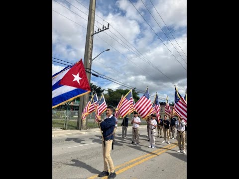 LINCOLN MARTI SCHOOLS AT THE JOSE MARTI PARADE 2025