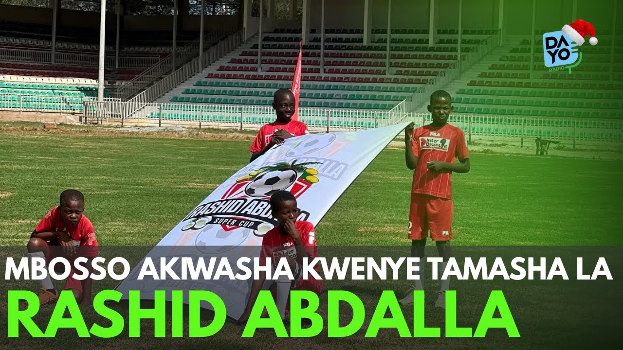 Mahbol Rasso MBOSSO AKIWASHA KWENYE TAMASHA LA RASHID ABDALLA - YouTube