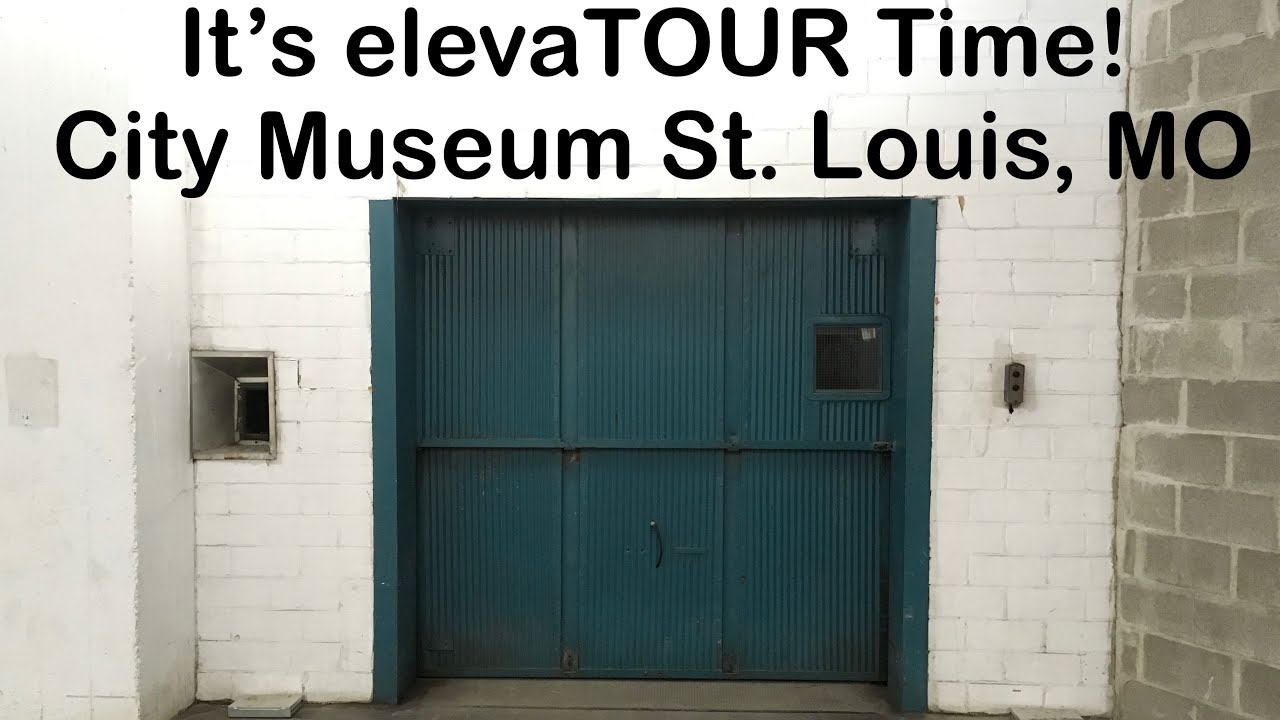 elevaTOUR of the City Museum in St. Louis MO with Historic OTIS Microdrive Freight Elevators