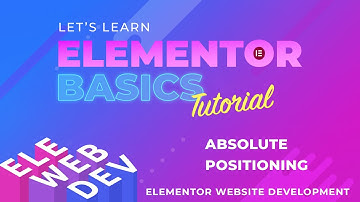 How to Absolute Positioning with Elementor