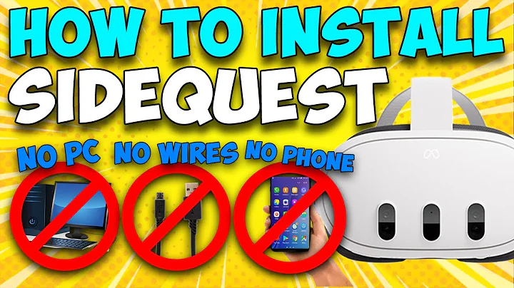 META QUEST 3 - How to install SideQuest onto Headset | NO PC | NO WIRES | NO PHONE - DayDayNews