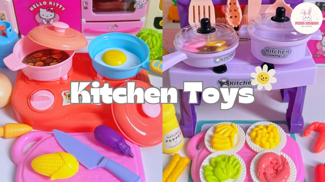 Satisfying With Cooking Kitchen Toys | Đồ Chơi Nhà Bếp Nấu Ăn | Pink Dream TV #20