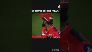 Tim David in rcb #trending #funny #virat
