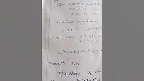 11th Business Maths Example 3.12,CGL