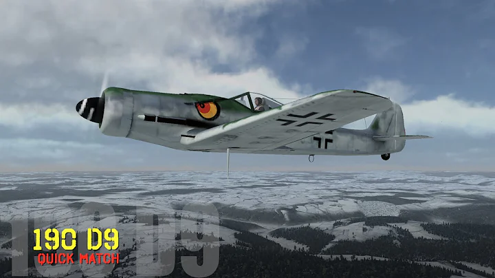 War Thunder SB - FW 190 D9 - Quick Match