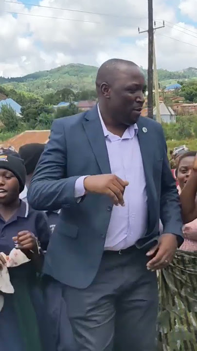 Leo Tandala nikiwa na mh/ Mbunge Festo Richard Sanga