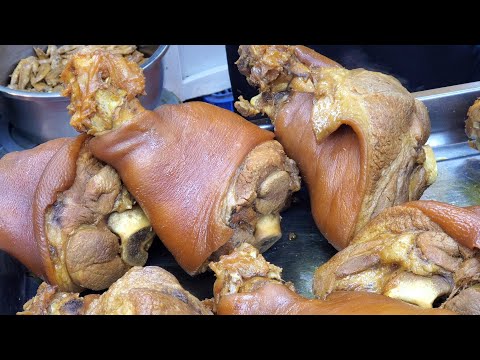 Yum Marinated#PigKnuckle，Juicy#Chicken #MarinatedDuck #MarinateGoose #ASMR #HongKongStreetFood #香港美食