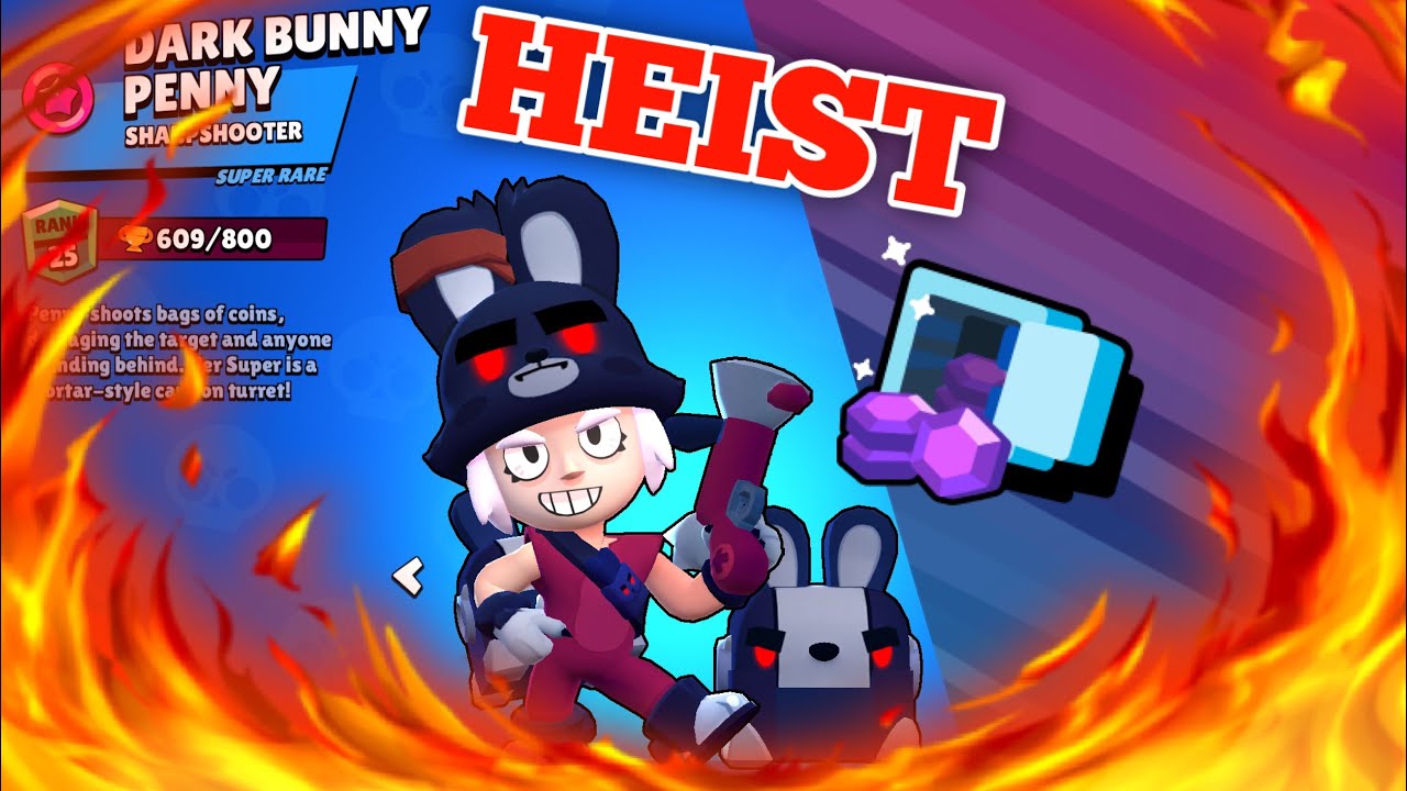 GAMEPLAY Penny - Heist  Brawl Stars  BS - YouTube