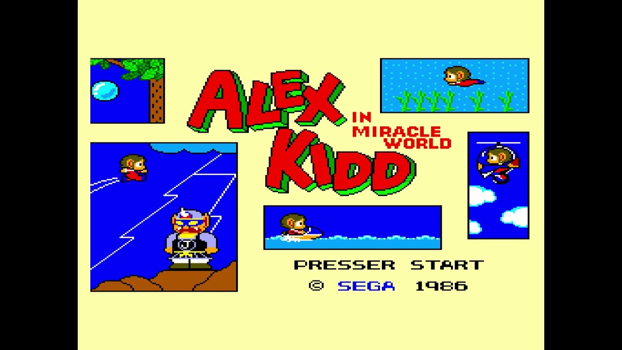 Sega Mark III / Master System – Alex Kidd In Miracle World, Boîte Et Manuel Inclus (NTSC-J)