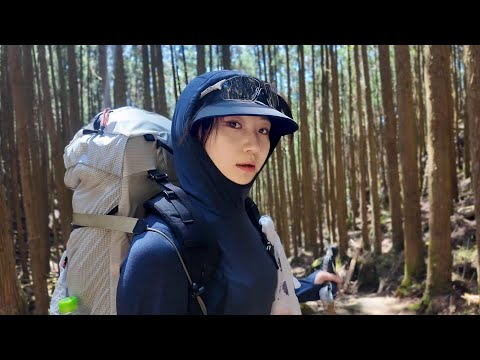 [4K] 같이 탐험할래?｜ 6박7일 백패킹 일본 구마노고도 성지순례 대모험 1시간 (풀버전)