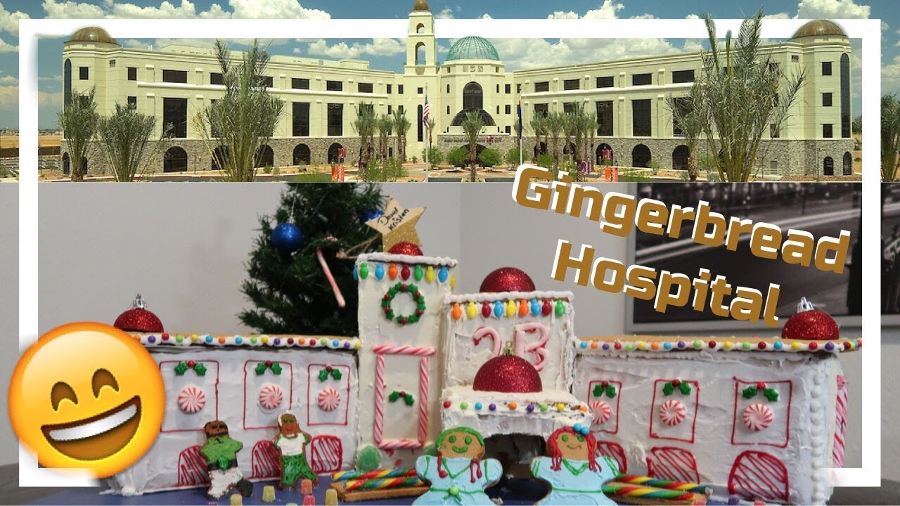 Large Gingerbread Hospital YouTube