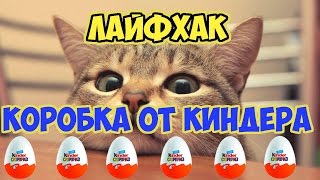 ЛАЙФХАК КОНТЕЙНЕР  КИНДЕР СЮРПРИЗА ДЛЯ ЗАВАРКИ ЧАЯ Life hacking box from Kinder Surprise infuser TEA