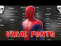 These fonts make your edits 10x more professional📈