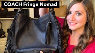 coach nomad fringe hobo