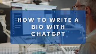 How to Write a Bio with ChatGPT