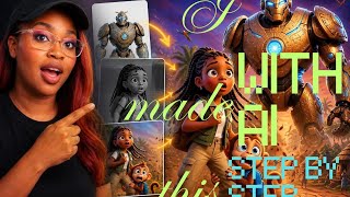 HOW I MADE A 3D ANIMATED CARTOON WITH AI (Full Beginner Tutorial)