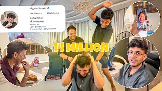 14 million ki celebration pe Nischay & Harshit ne kiya challenge 