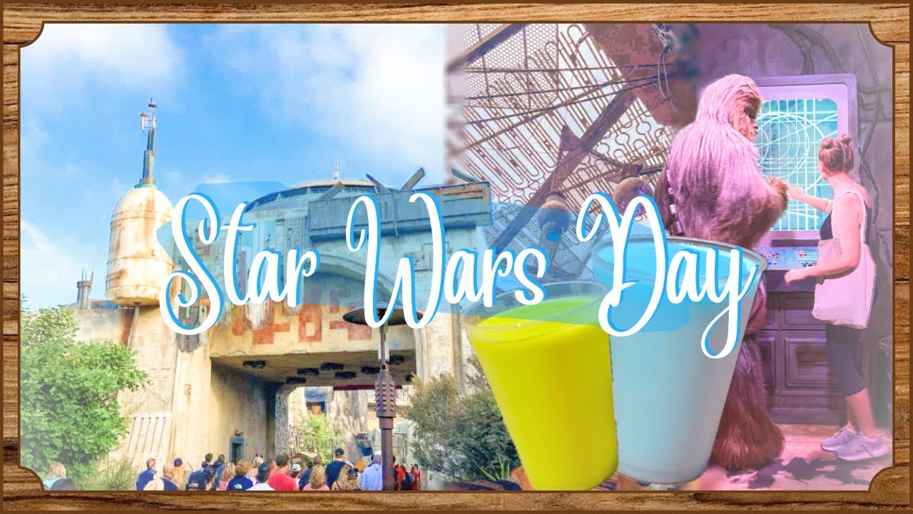 happy star wars day ✩ celebrating may the 4th at galaxy’s edge