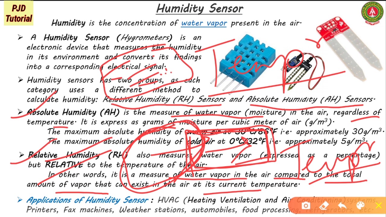 Sensor // Humidity Sensor. - YouTube