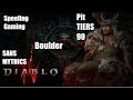Diablo 4 Season 7 - Druide BOULDER (ROCHER) CLEAN PIT 90 SANS MYTHICS !