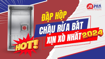 Đập hộp chậu rửa bát Shigeru LE JSM-2K-FS | Mặt nhám xịn xò nhất
