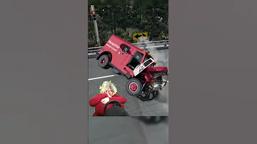 VALORIE RAN FROM POLICE Funny Gaming Twitch Meme Shorts Beamngdrive Cars Racing Satire 