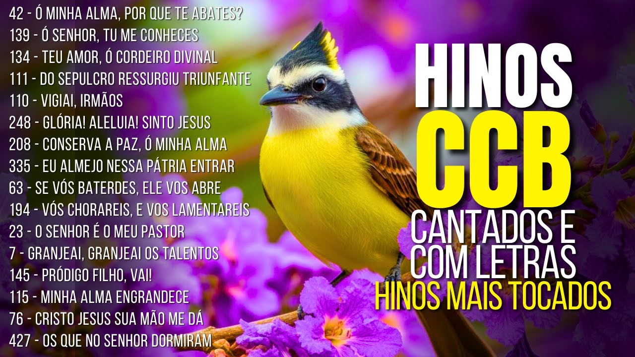 Quando a alma precisa de paz ✨ HINOS CCB que trazem descanso, fé renovada e a presença de DEUS 🕊️