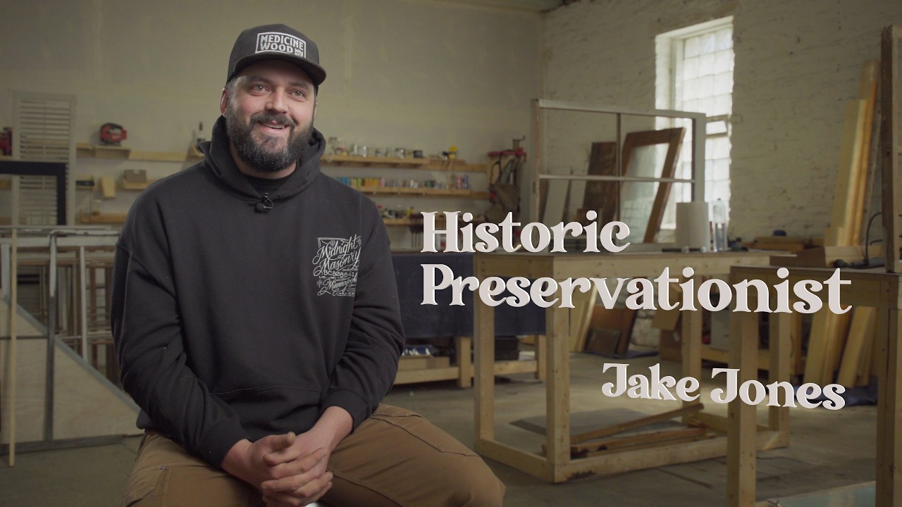 Historic Preservationist: Jake Jones - YouTube