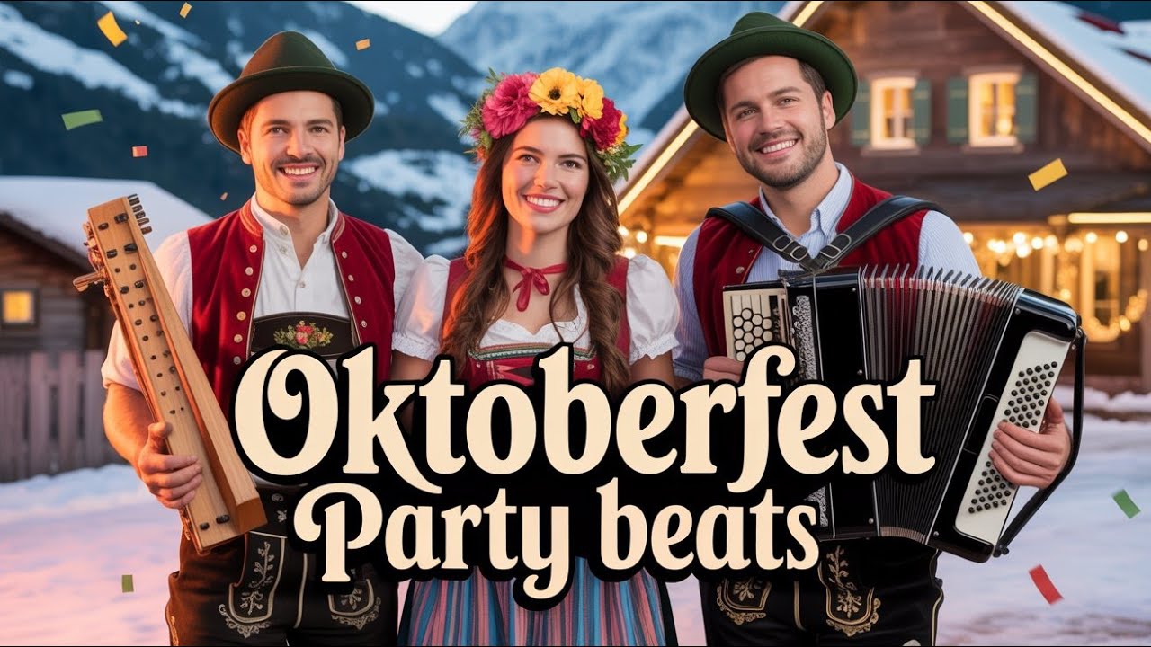 Oktoberfest Music 🎶 Cheerful German Folk Songs & Traditional Tunes