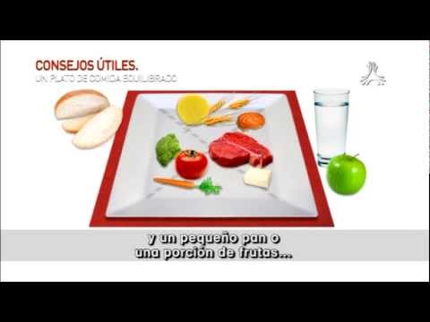 un plato de comida equilibrado - YouTube un plato de comida equilibrado - YouTube