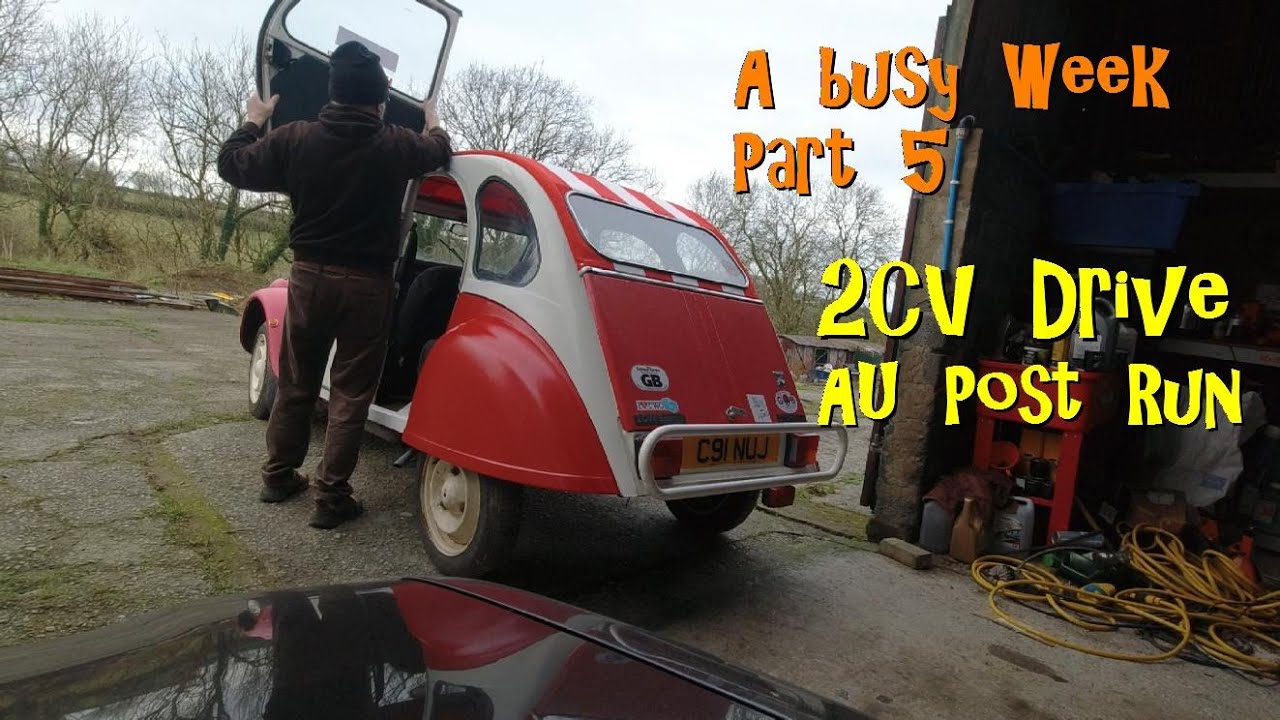 A Busy Week Part 5: AU Post Run, 2CV outing!