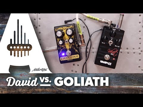 DOD Carcosa Fuzz vs Wampler Velvet Fuzz - David vs Goliath