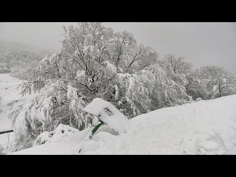 Wintry weather hits south of Spain